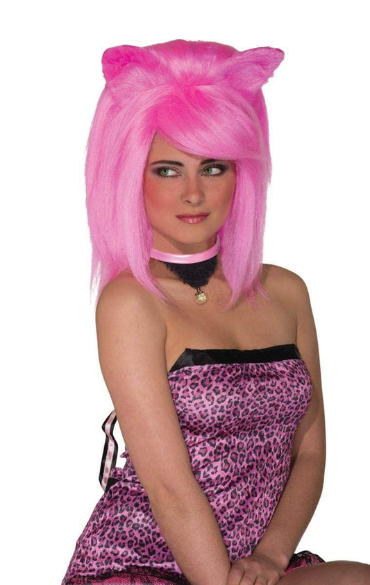 Pink Feline Fantasy Wig