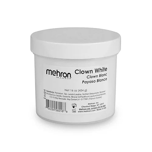 Mehron Clown White 16 oz